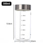 Glass Bottles with Scale