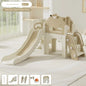 Indoor Home Kids Slide Toddler Baby Soft Climbing Frame Swing Foldable Easy Assembly Safe Non Slip Plastic Playset Play Toy