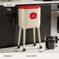 Waste Bins Step Trash Can Covered Lid Large Capacity Kitchen Bathroom Living Room Soft Close Garbage Bin Trash Can Household