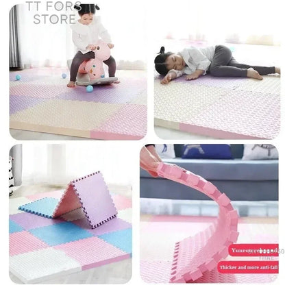 30*30cm Thick Baby Mat Interlocking Carpet