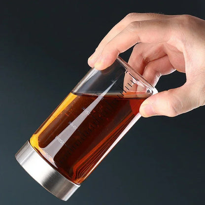 Glass Bottles with Scale
