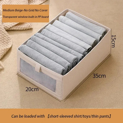 Visible Wardrobe Storage Organizers Box