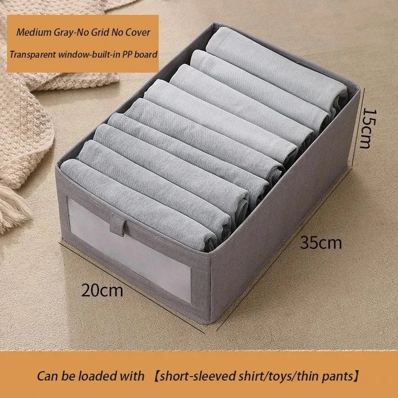 Visible Wardrobe Storage Organizers Box