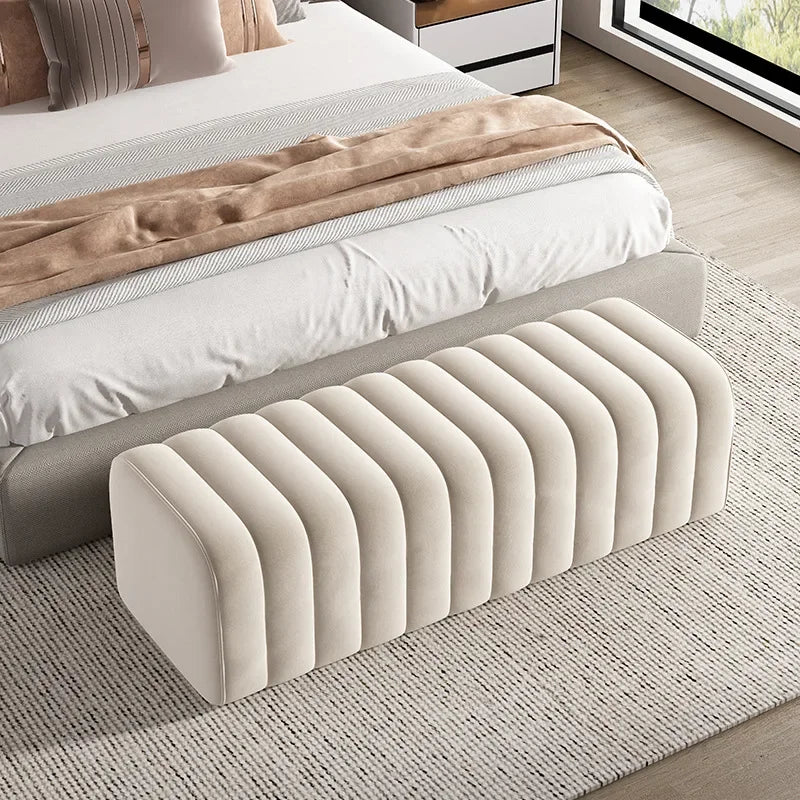 Bed end stool, shoe changing stool & dressing room bench