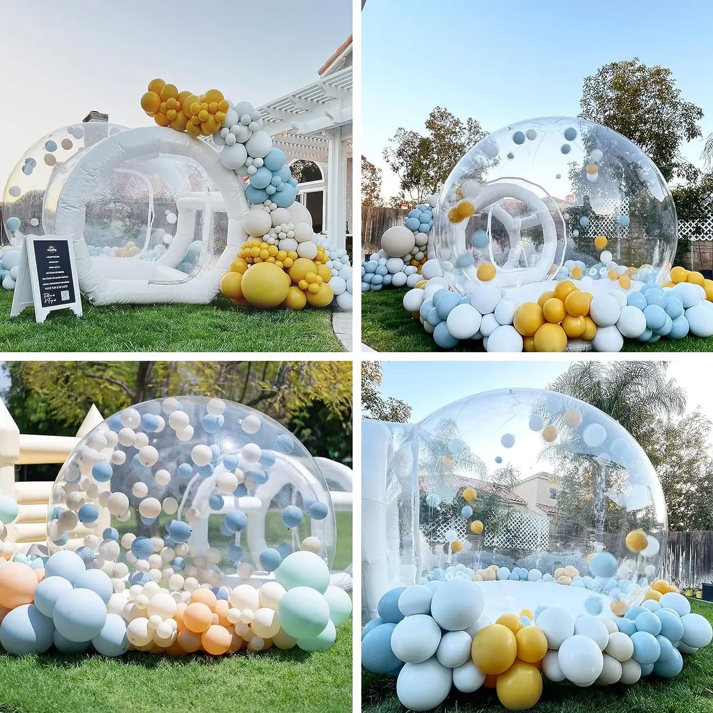 10ft Inflatable Bubble Dome Bounce House