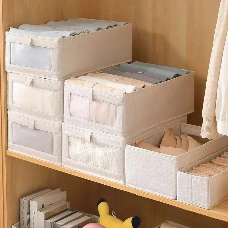 Visible Wardrobe Storage Organizers Box