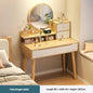New Chinese style light luxury dressing table, bedroom dressing table, simple small-sized makeup storage desk, integrated dressi