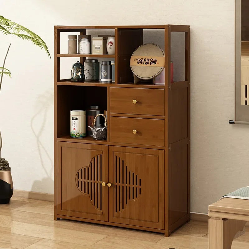 Tea cabinet storage locker