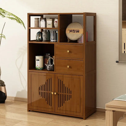 Tea cabinet storage locker