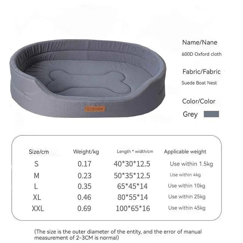 Oxford Cloth Dog Bed Mat