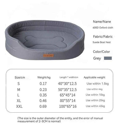 Oxford Cloth Dog Bed Mat