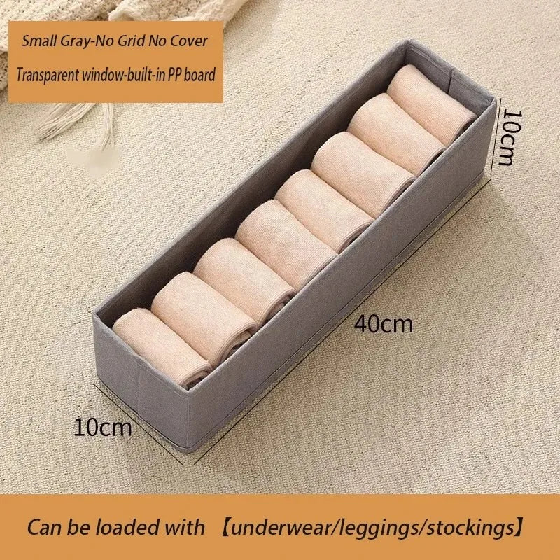 Visible Wardrobe Storage Organizers Box