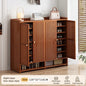 Shoe cabinet for home use, doorstep storage cabinet, wall facing hallway, indoor entrance, rental room, multi-layer shoe rack