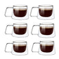 200ML Espresso Cup Heat-Resistant Double Glass Cup