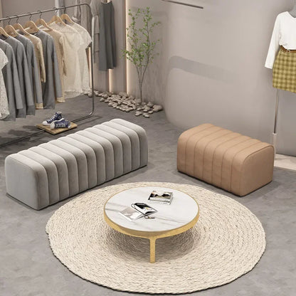 Bed end stool, shoe changing stool & dressing room bench