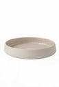 Transparent Glaze Stoneware Dinner Plates with High Sides