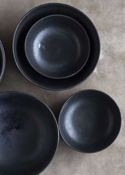 Black - Stoneware Bowl