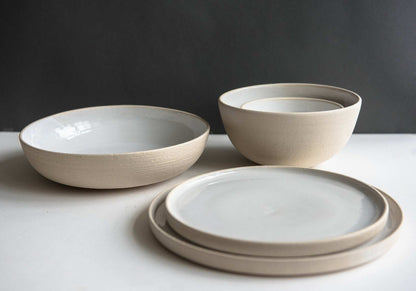 Stoneware Pasta Bowl