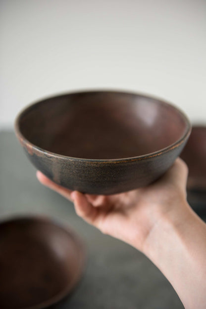 Rust - Stoneware Soup Bowl