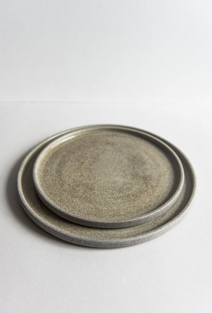 Concrete - Stoneware Dinner Plates