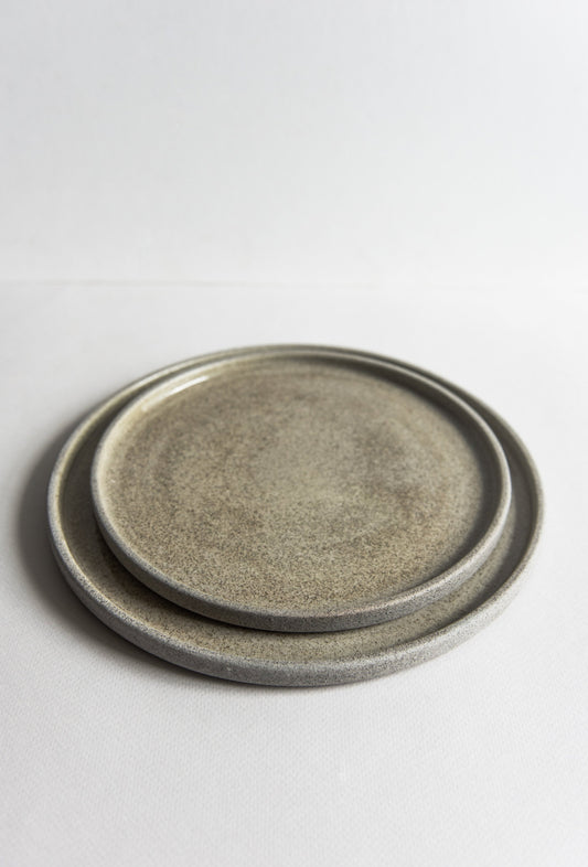 Concrete - Stoneware Dinner Plates