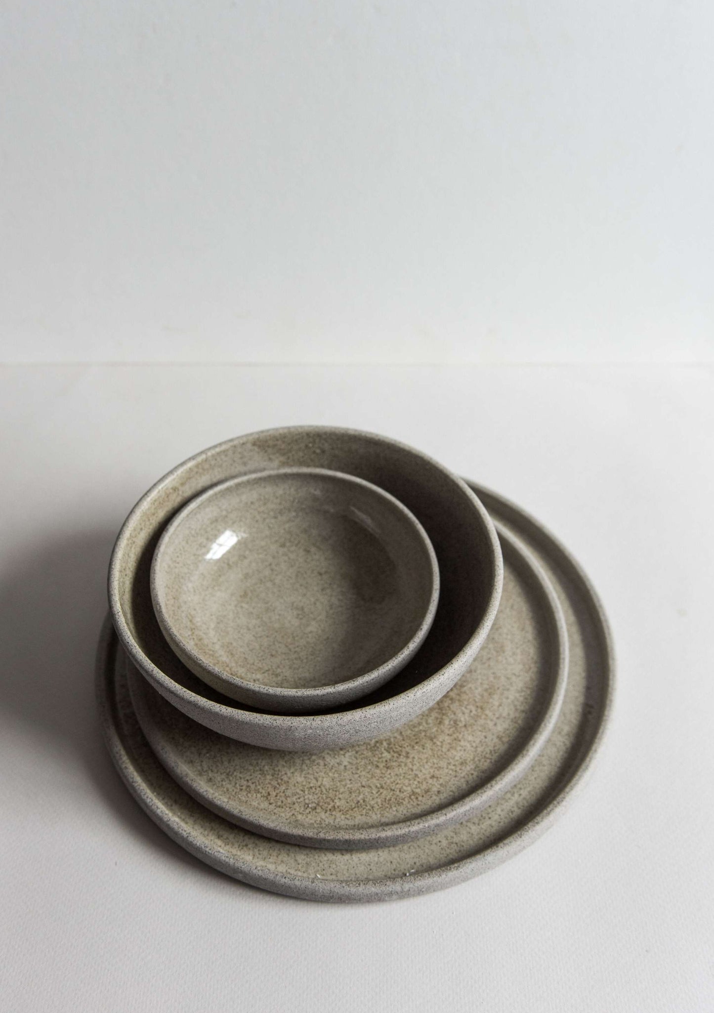 Concrete - Stoneware Dinner Plates
