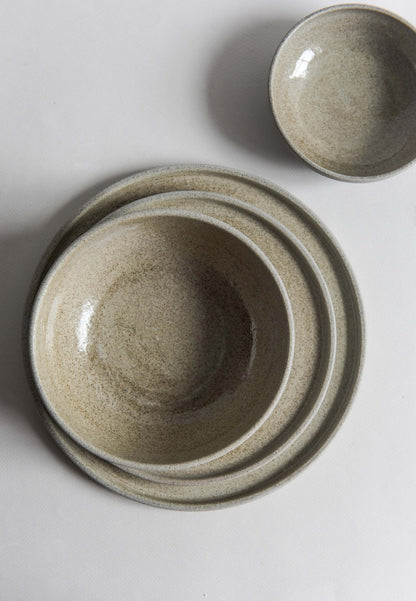 Concrete - Stoneware Dinner Plates