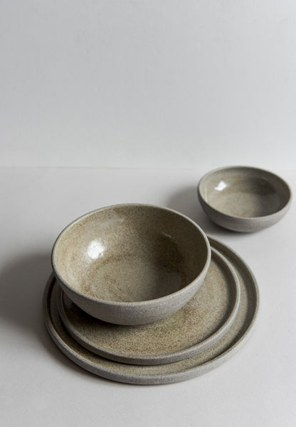Concrete - Stoneware Dinner Plates