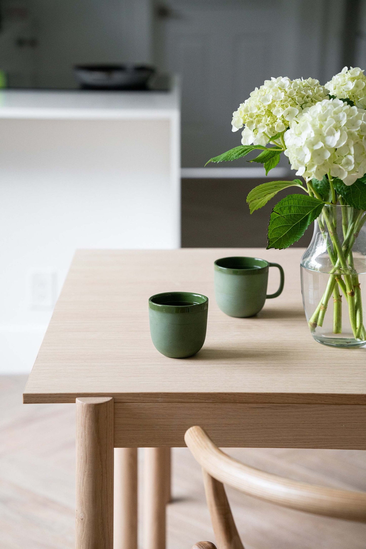 Green - Porcelain Coffee Mug