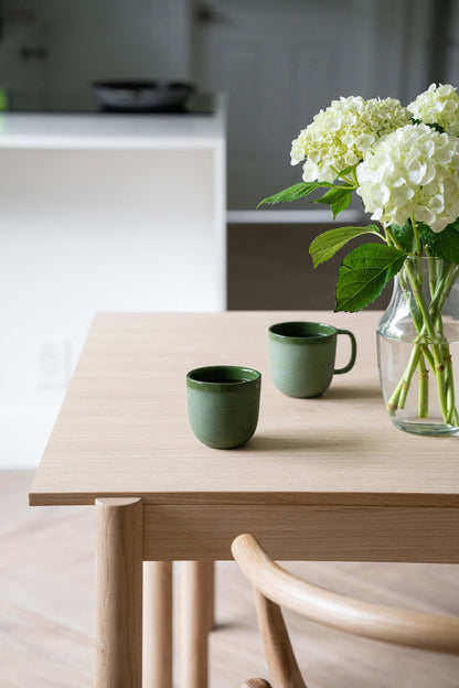 Green - Porcelain Coffee Mug