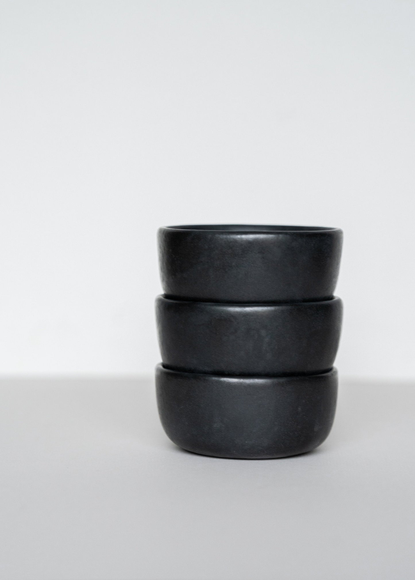 Black - Stoneware Pinch Bowl