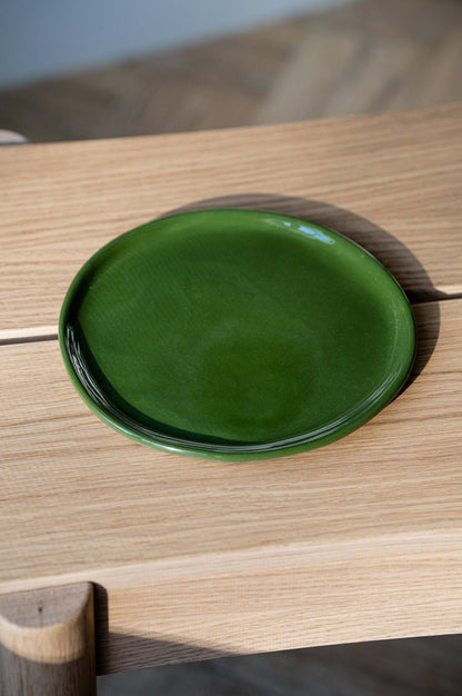 Green - Porcelain Dinner Plates