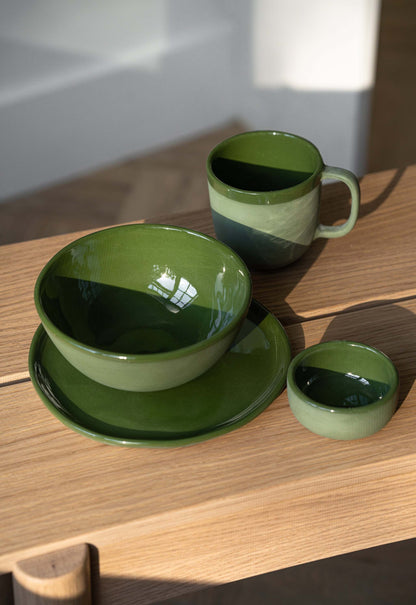 Green - Porcelain Bowl