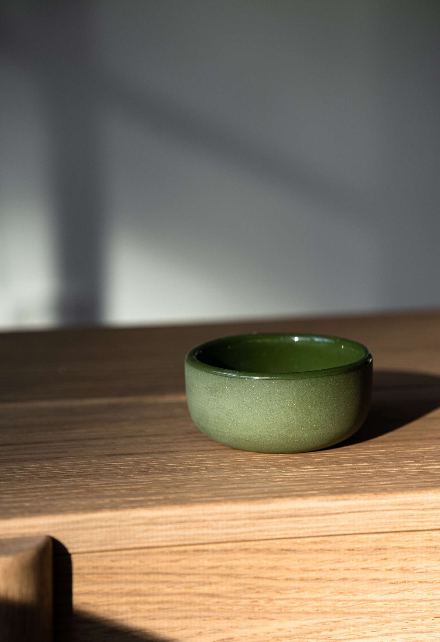 Green - Porcelain Sauce Bowl