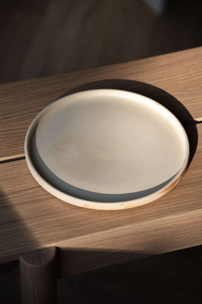 Beige Matte - Stoneware Dinner Plates