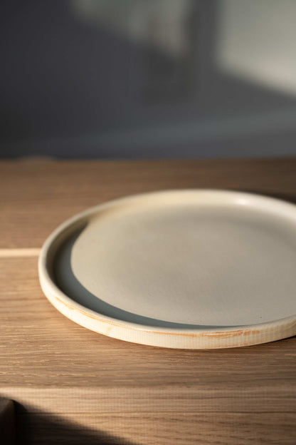 Beige Matte - Stoneware Dinner Plates