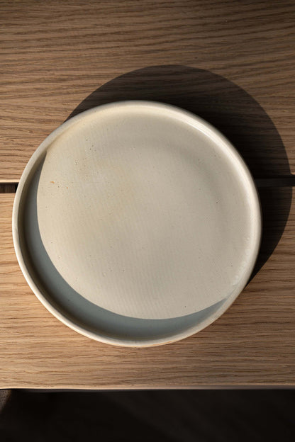 Beige Matte - Stoneware Dinner Plates