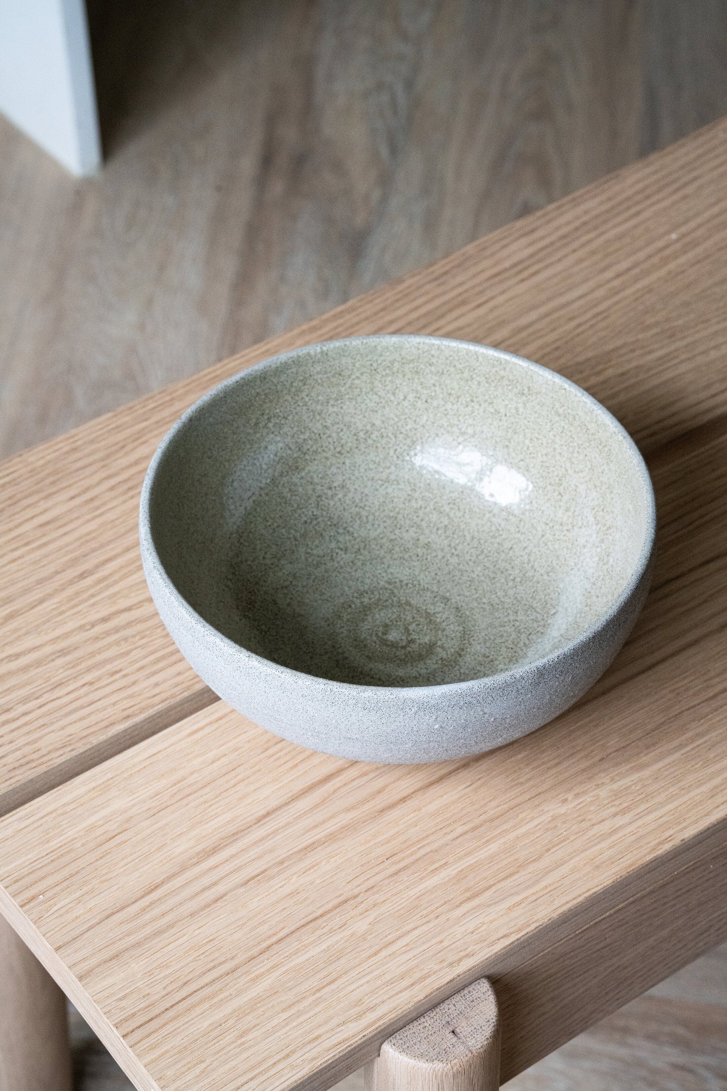 Concrete - Handmade Stoneware Ramen Bowl