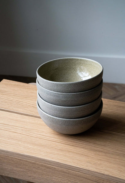Concrete - Stoneware Everyday Bowl