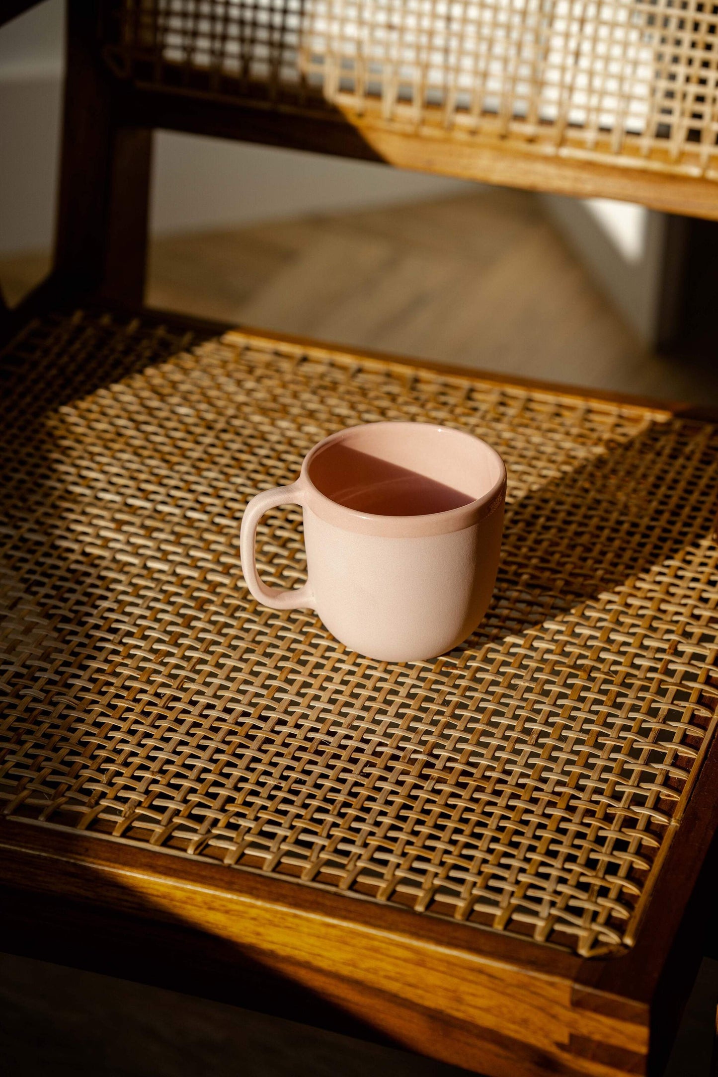 Powder Pink - Porcelain Coffee Mug