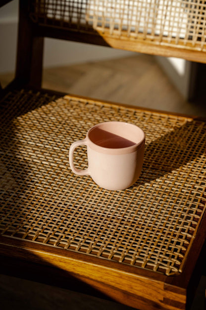 Powder Pink - Porcelain Coffee Mug