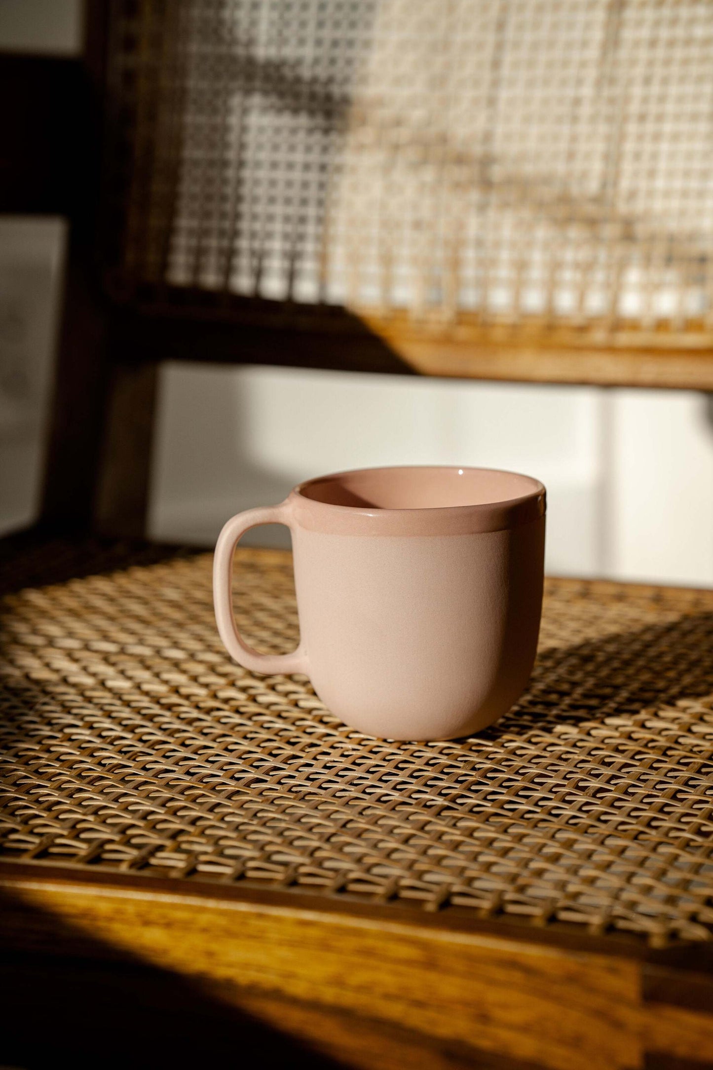Powder Pink - Porcelain Coffee Mug