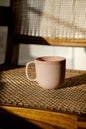 Powder Pink - Porcelain Coffee Mug