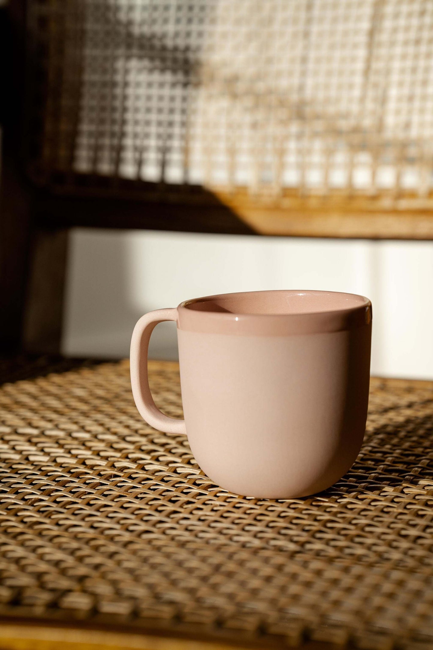 Powder Pink - Porcelain Coffee Mug