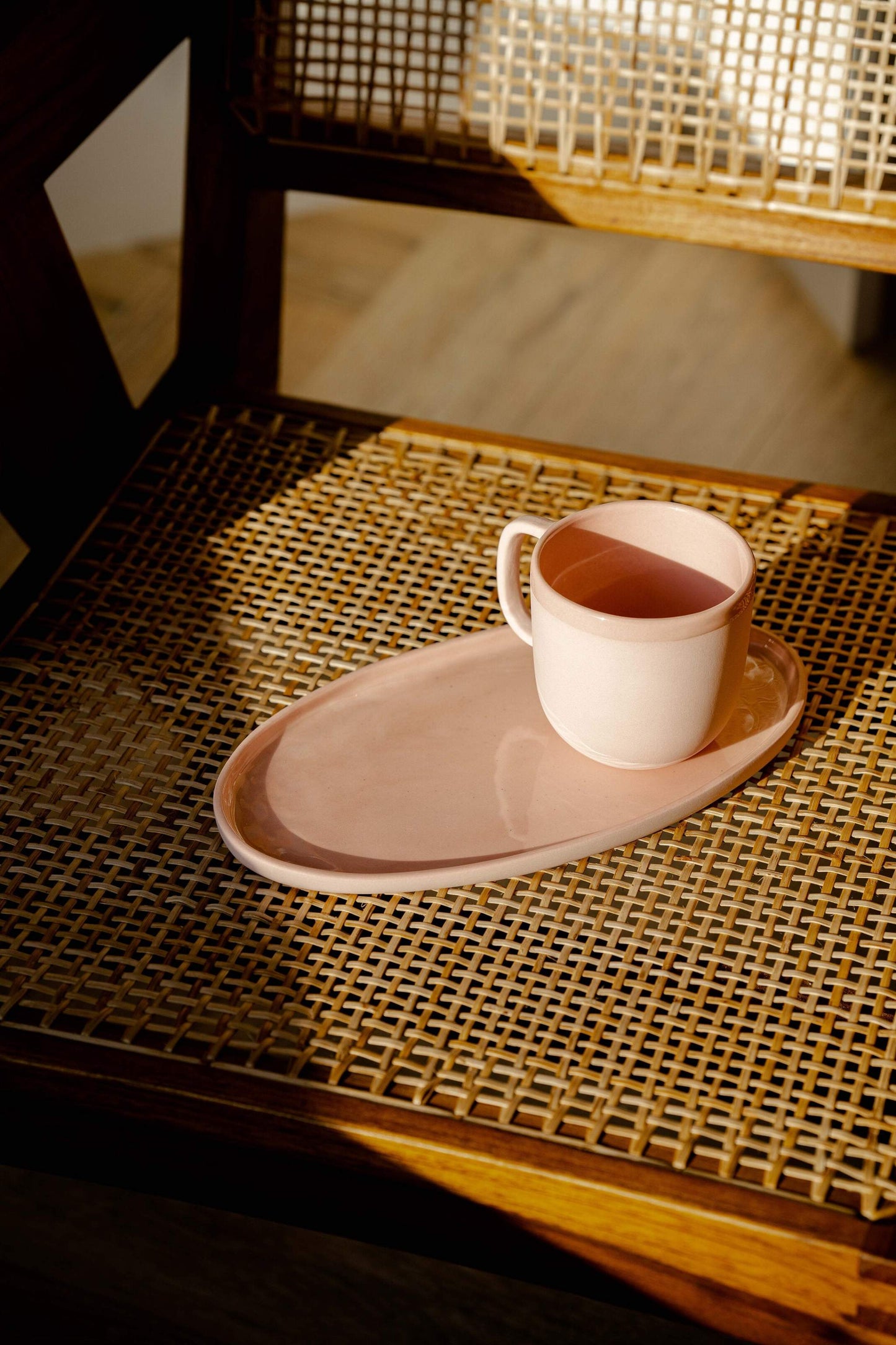 Powder Pink - Porcelain Coffee Mug