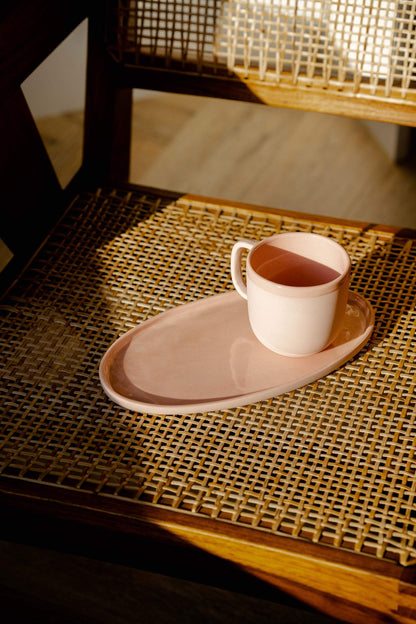 Powder Pink - Porcelain Coffee Mug