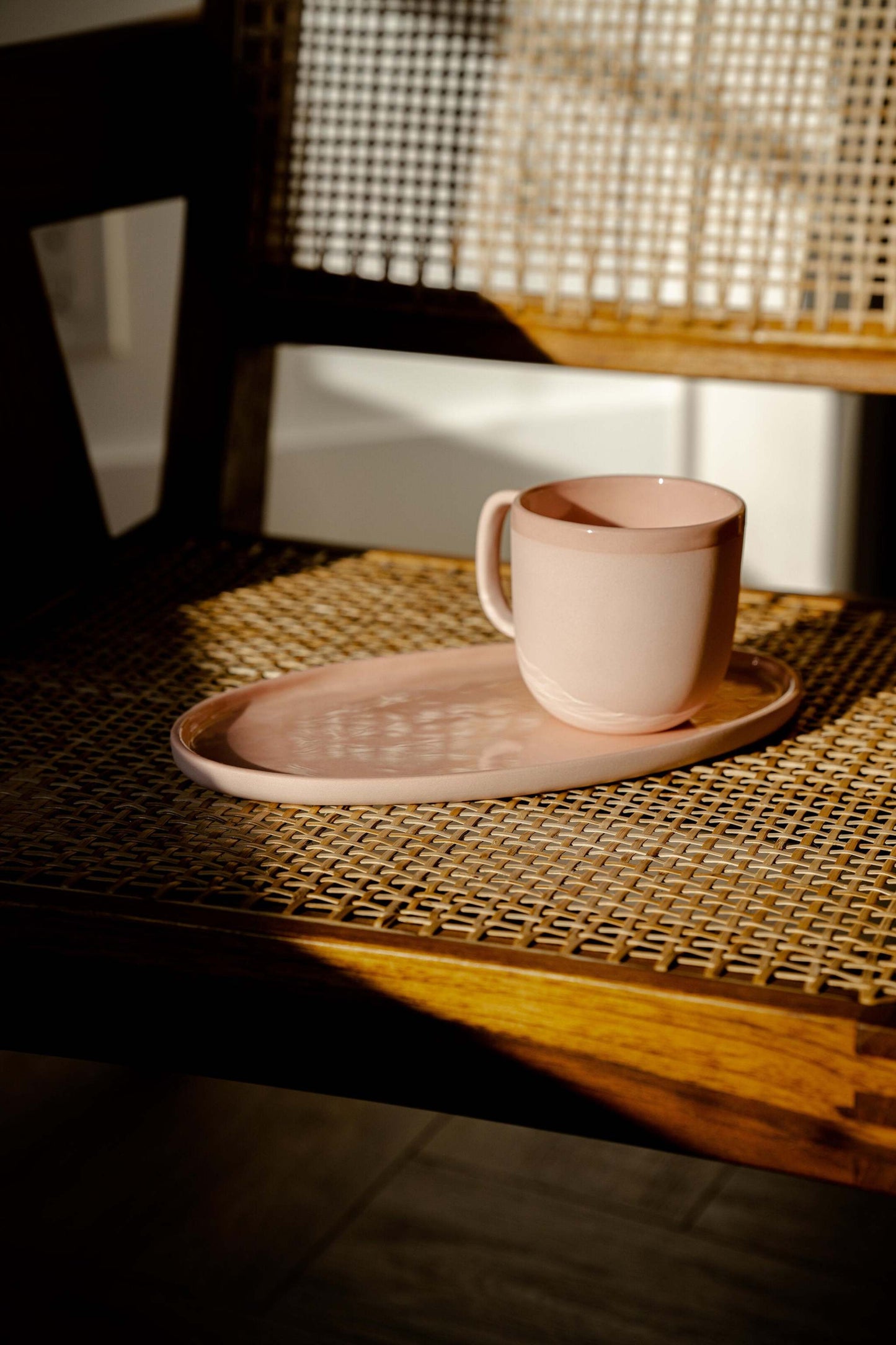 Powder Pink - Porcelain Coffee Mug