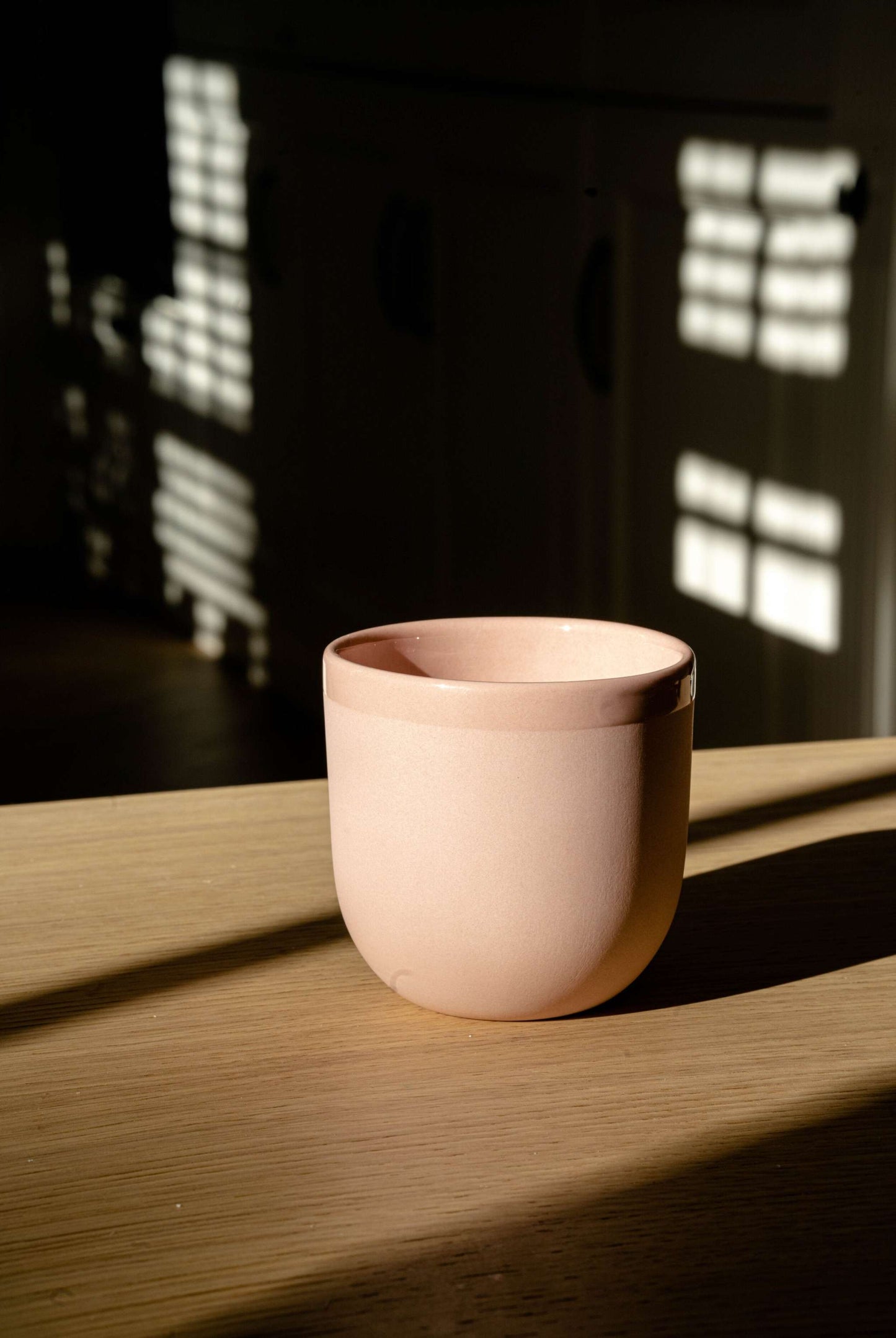 Powder Pink - Porcelain Coffee Cup