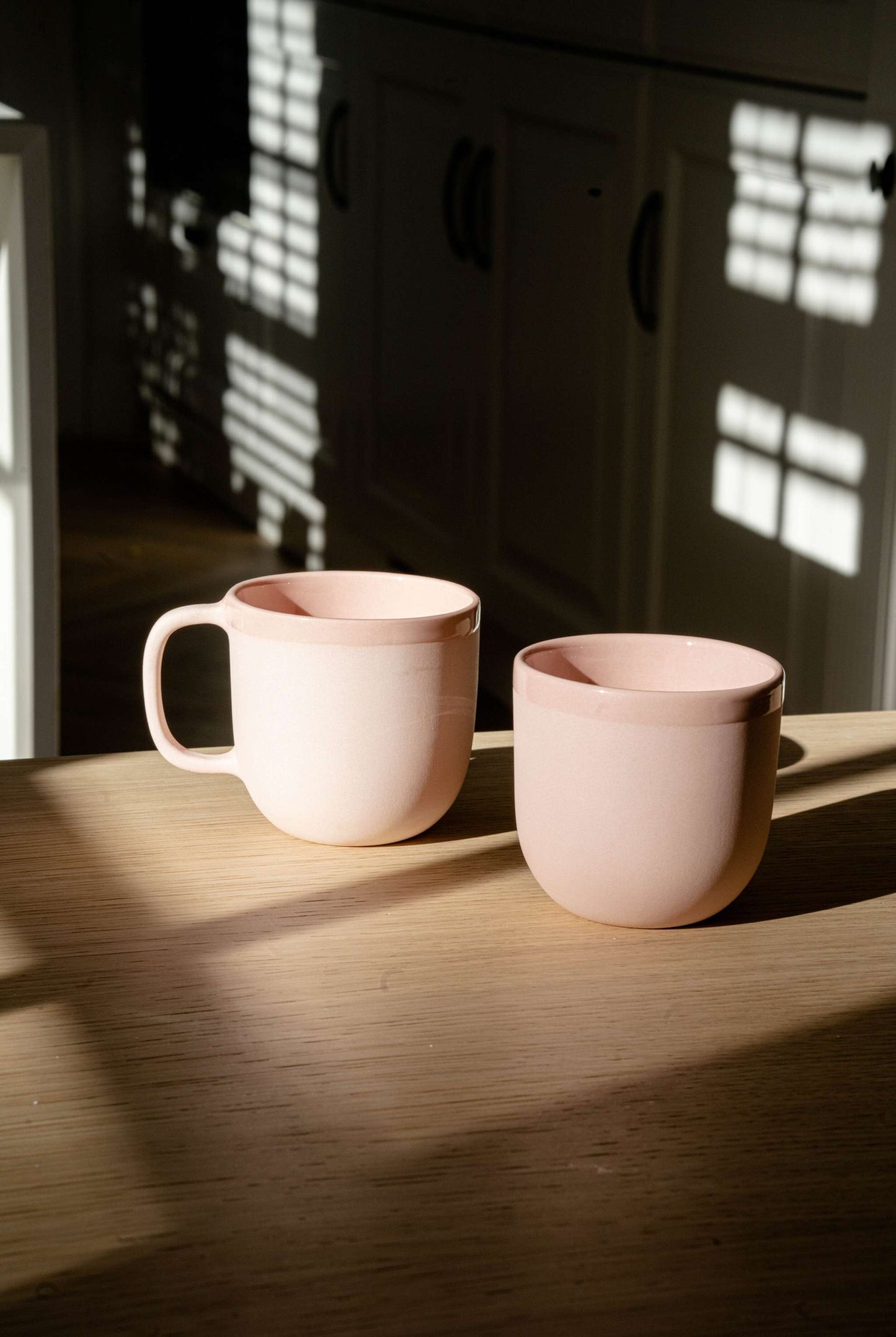 Powder Pink - Porcelain Coffee Cup