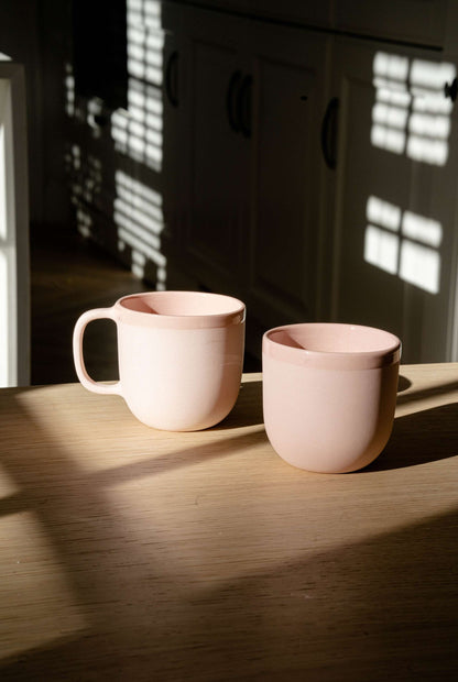 Powder Pink - Porcelain Coffee Cup